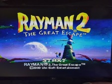 Rayman 2: The Great Escape ( Ps1 2000) PS1 CIB Manual & Reg card Tested See Pics