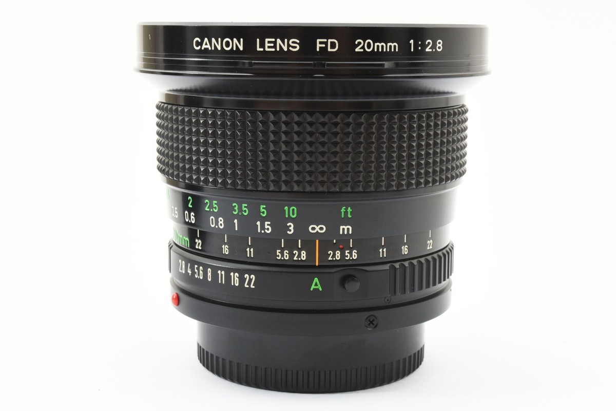 🌟 Top MINT 🌟 Canon New FD NFD 20mm f/2.8 MF Wide Angle 🌟 Top MINT 🌟 Canon New FD NFD 20mm f/2.8 MF Wide Angle