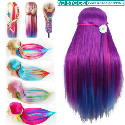 Salon Candy Color Hairdressing Training Head Styling Hair
