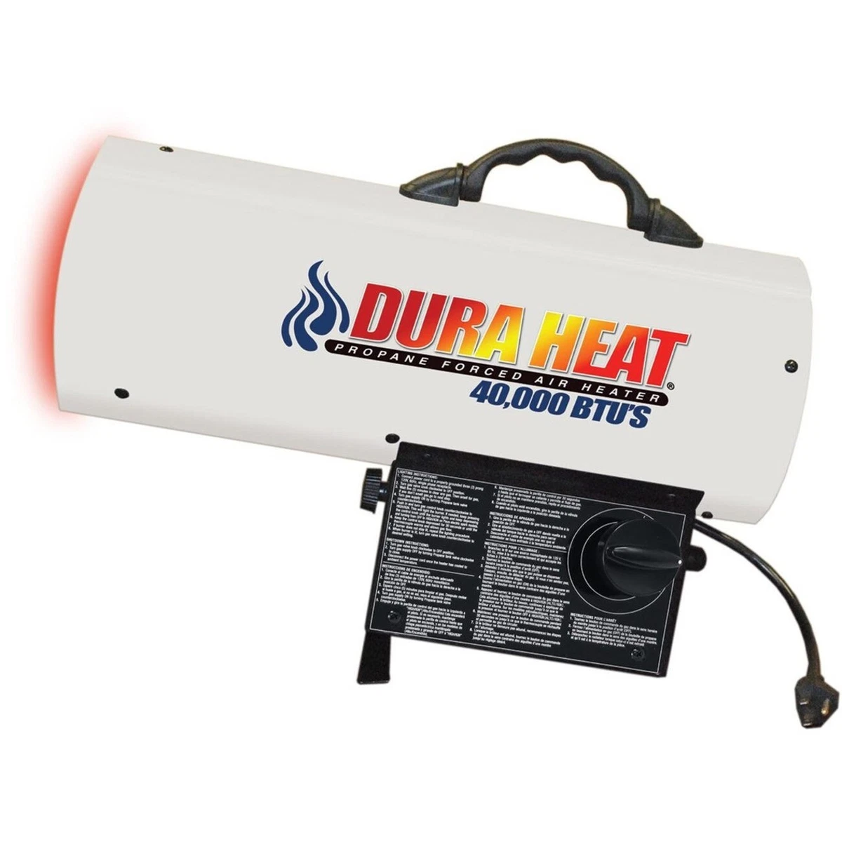 Forced Air Propane Heater, 40,000 Btu, Heats Up To 900 Square Feet, With Lp  | eBay