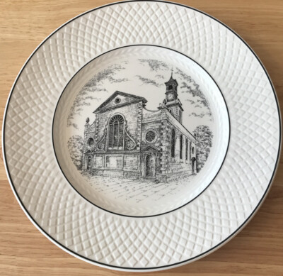 セント・メアリー・ザ・ヴァージン教会　SPODE’S MANSARD プレート Spode MANSARD Historical-The Church of St. Mary the Virgin