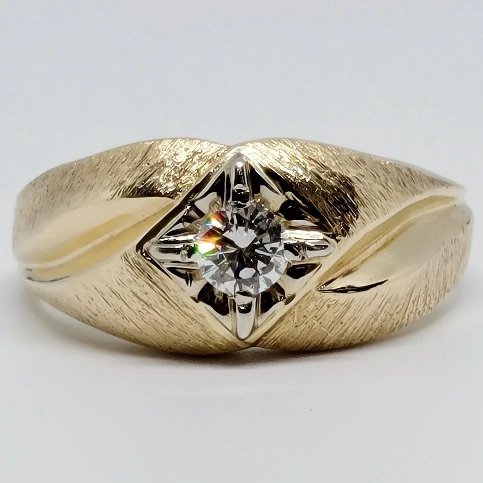 Mens fashion diamond rings deals