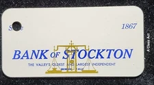 Bank of Stockton  Charge Card. Canceled. Princess size. Our cc2350