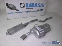 Imasaf Auspuffset Ab Kat für Citroen Saxo 1.6 16V + VTS Euro2 1996-2000| Msd+Esd
