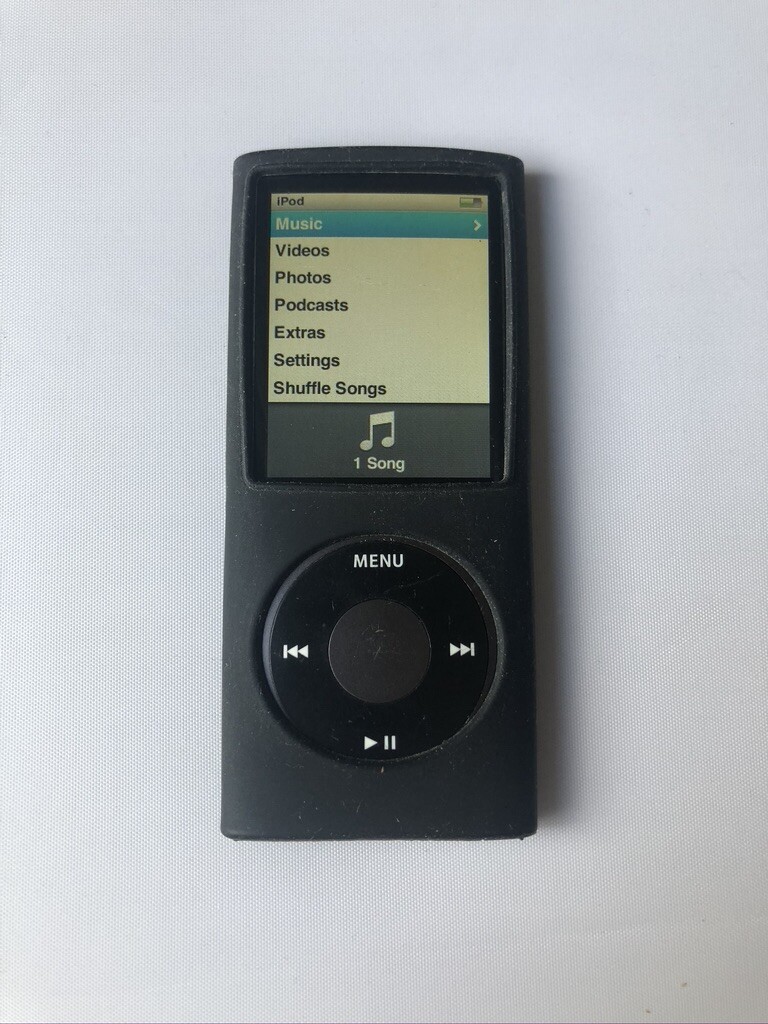 Apple Ipod Nano 4th Generation Black (16GB) #3874-3 | eBay