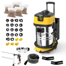 AUTOOL Walnut Blaster Cleaning Engine Intake Valve Sand Blaster Cleaning Machine