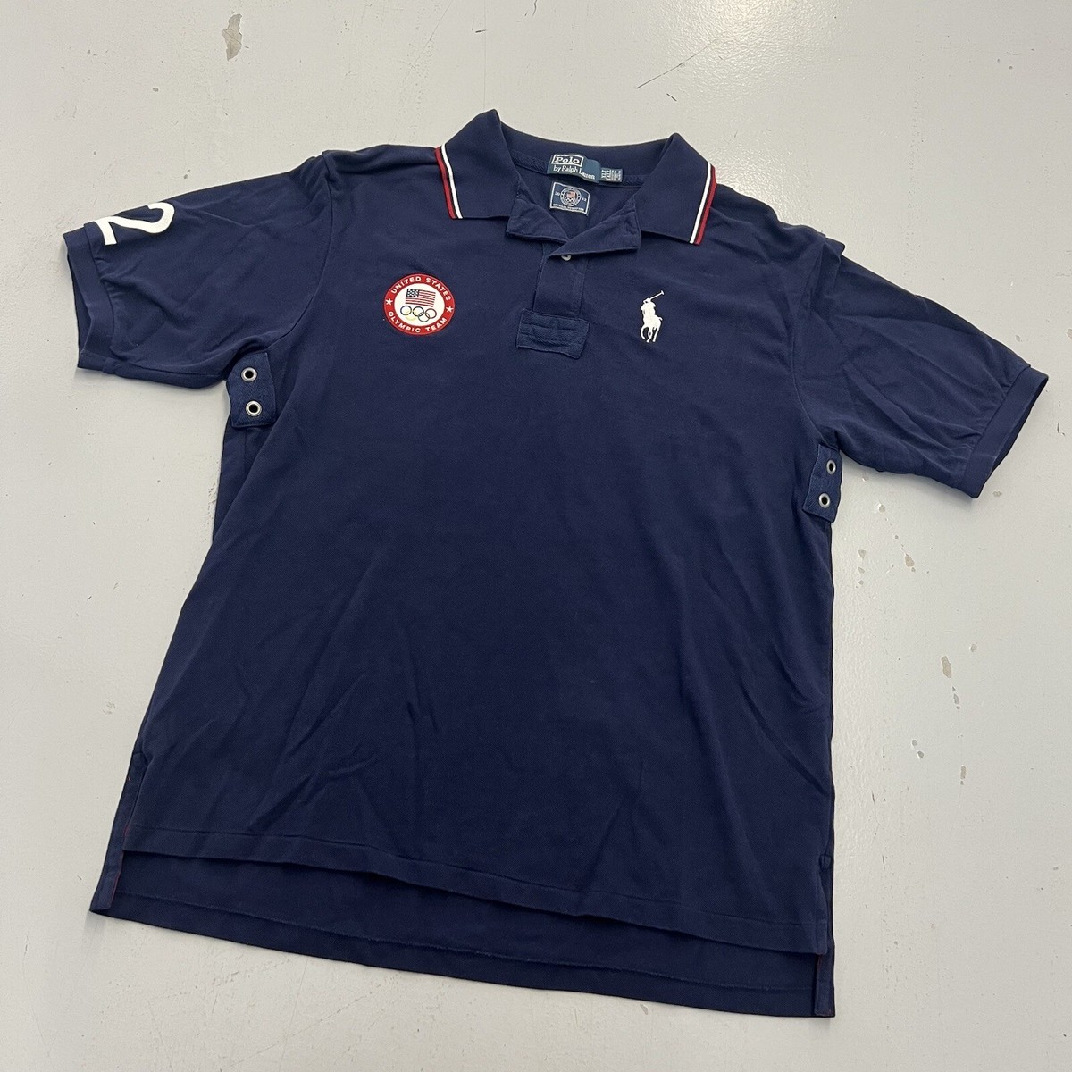Polo Ralph Lauren USA Olympic Team 2012 London Big Pony Navy Shirt