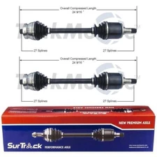 SurTrack MB-8003 Set 2 Rear CV Axle Shaft For Mercedes W107 W115 W116 W123
