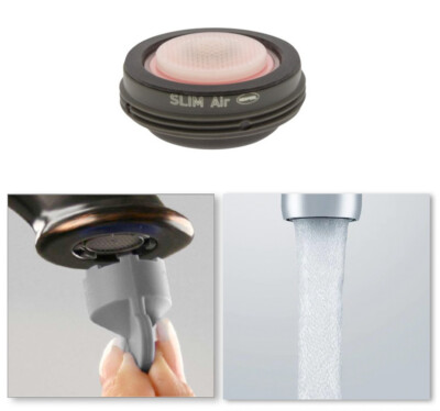 Neoperl SLim Air Aerator 1.2 gpm & Install Key Standard Size | Low Flow Perlator