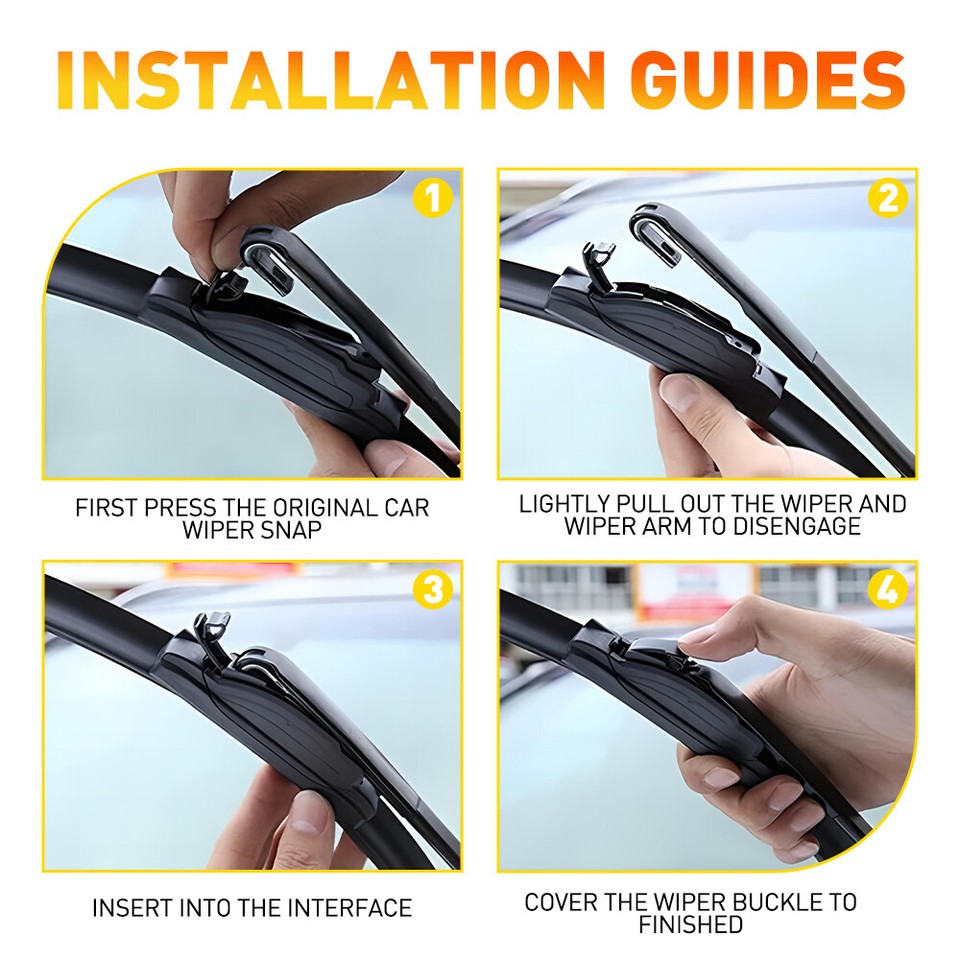 For Toyota Yaris 2011 20122020 Front WindscreenA Wiper Blades 28''INCH