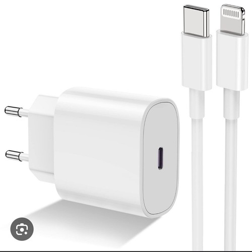 Caricatore Rapido iPhone con cavo 20W (Bianco) - Foto 2 di 7
