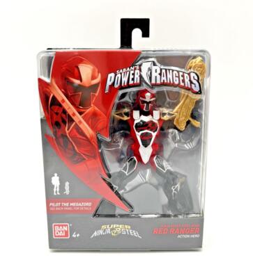 Power Rangers Super Ninja Steel Mode Red Ranger Figure Brody