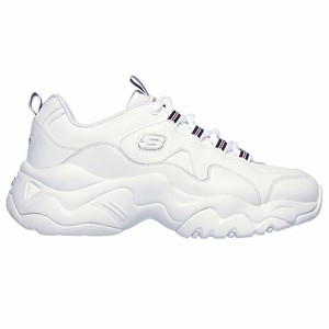 sketchers d lites white
