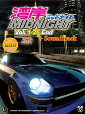 Anime DVD Wangan Midnight Vol.1-26 End English Subtitle All Region