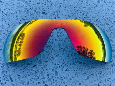 Polarisierte Feuerrote Spiegelersatzlinse Für Oakley Offshoot & Tragetasche