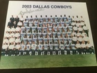 BILL PARCELLS 2008 DALLAS COWBOYS AUTOGRAPHED SIGNED 8X10 TEAM PHOTO HOF