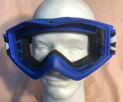 SmithOptics EVO Moto Series blue/black clear lens skiing/boarding/motocross mask