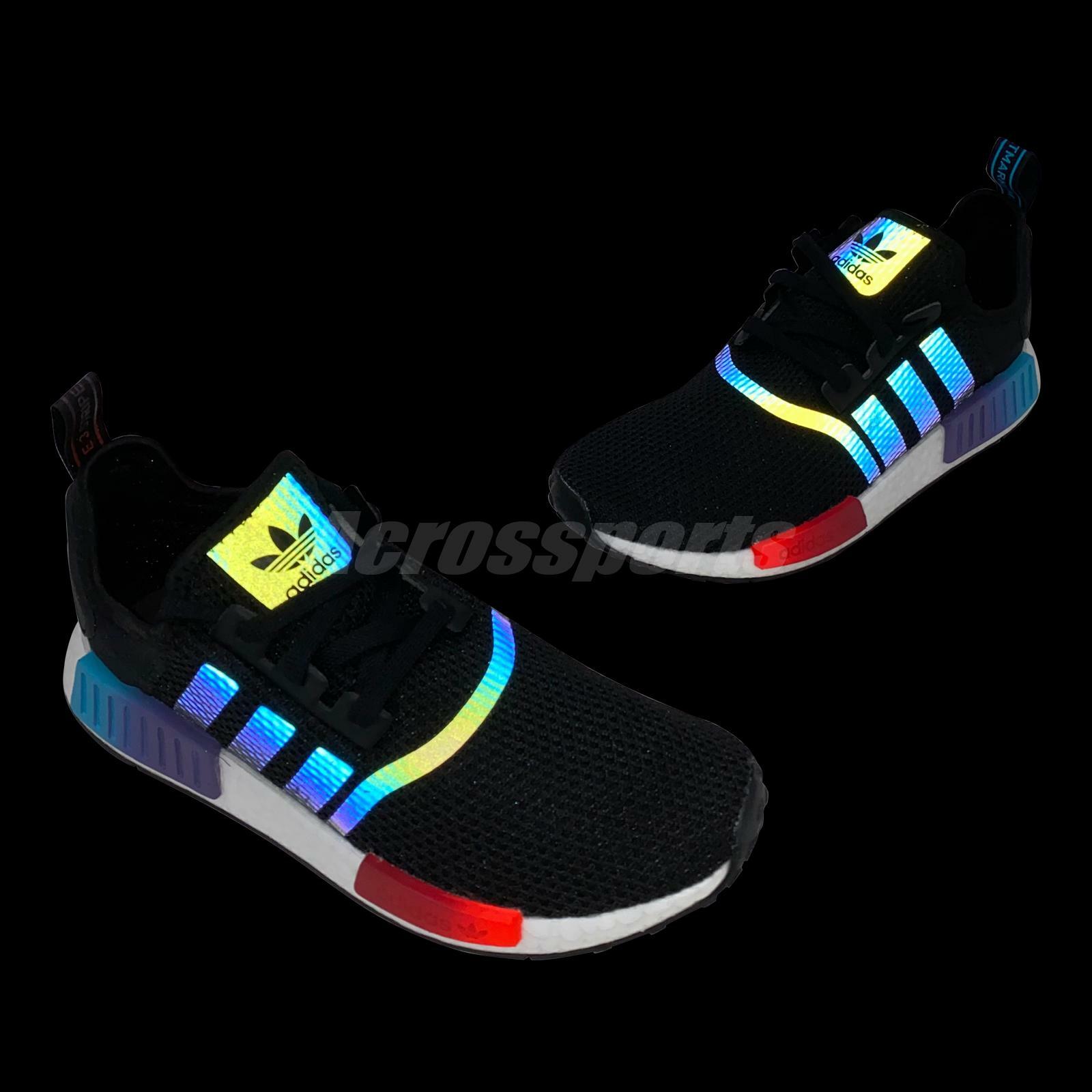 adidas Originals NMD_R1 BOOST Black Gradient Reflective Men Unisex Shoes  FW4365 - Shopping.com