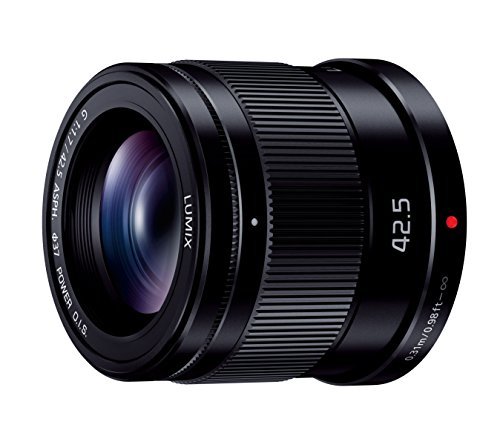 New Panasonic LUMIX G 42.5mm F1.7 ASPH POWER OIS Black H