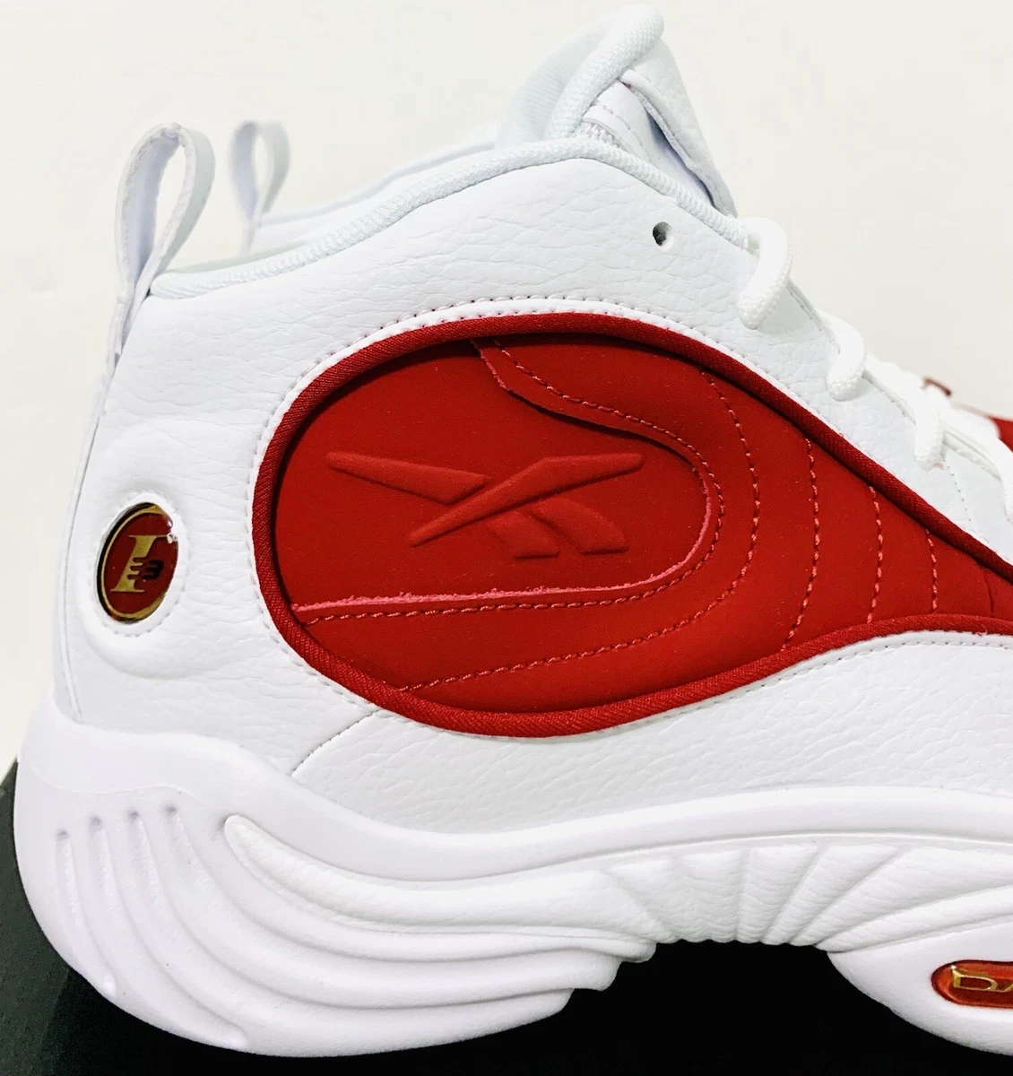 Reebok Men s Answer III Shoes Sz 9 Red White 100070300 Just
