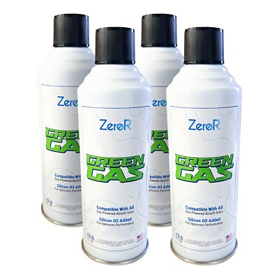 ZeroR® Green Gas Fuel for Airsoft Guns 13.5 fl oz Each (11.8 oz Total ...