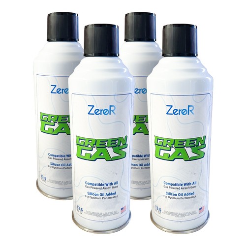 ZeroR® Green Gas Fuel for Airsoft Guns 13.5 fl oz Each (11.8 oz Total ...
