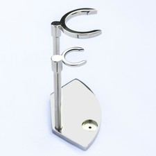 Metal Stand for Men's Razor  Shaving Brush / Luxury Stainless Steel Holder