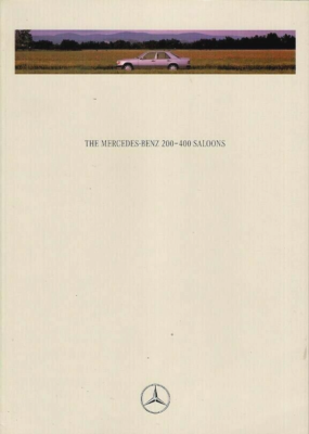 HONDA Mercedes-Benz PORSCHE 洋書 まとめ売り Mercedes-Benz W124 Saloon 1992-93 UK Market Brochure 200E 220E