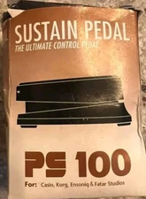 PS-100 Keyboard Foot-Switch Pedal 93, Made in Italy by Fatar