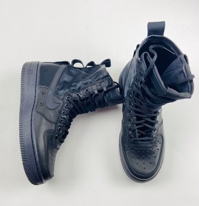 NIKE Womens SF Air Force 1 High Triple Black 857872-002 sz 6 Sneaker AF1 SF1 | eBay
