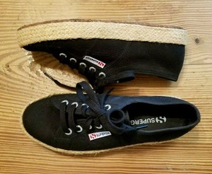 black superga espadrilles