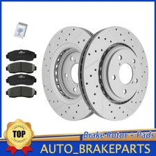 Front Disc Brake Rotors Pads for 2015 - 2017 Honda Odyssey 2019 - 2024 Passport
