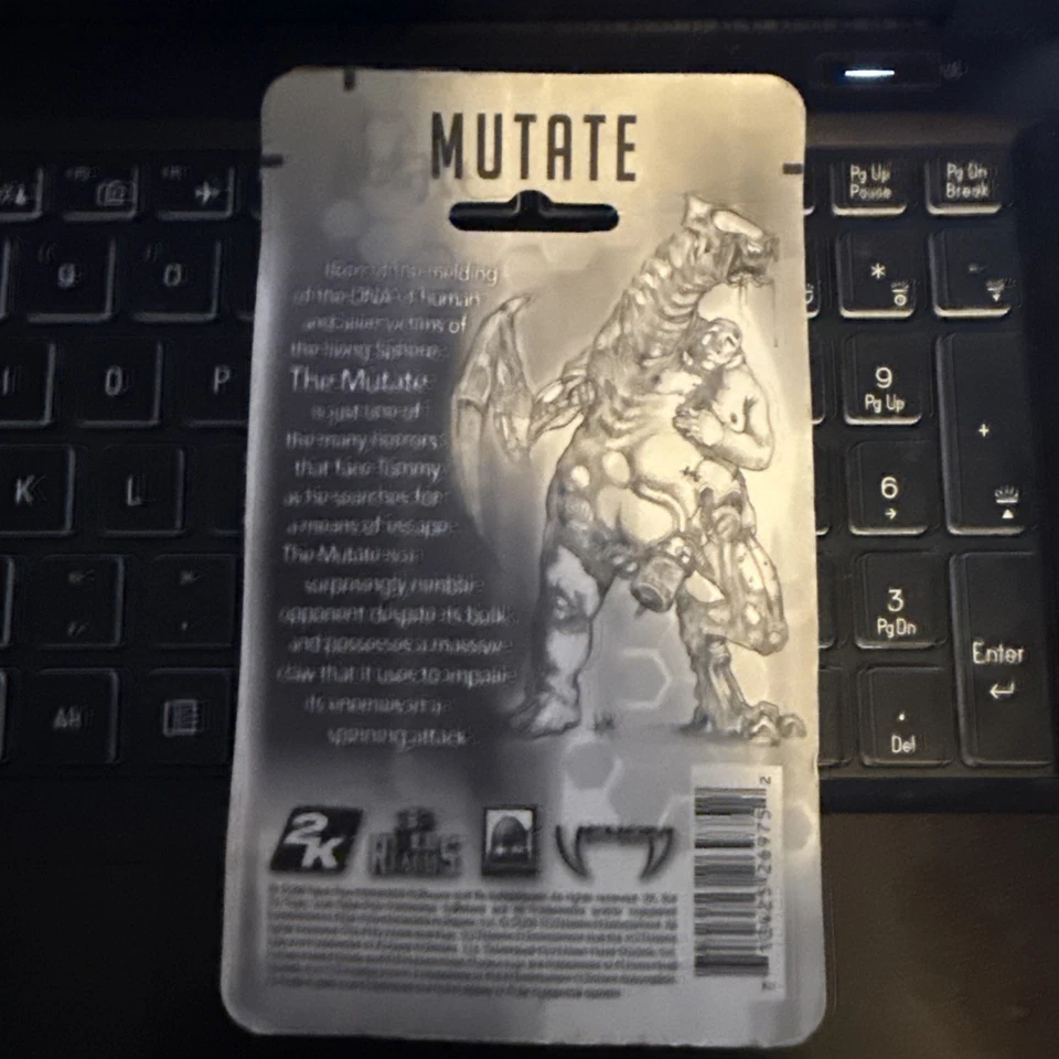 Оловянная фигурка Prey Mutate ограниченный выпуск РЕДКАЯ промо-игра для Xbox 360 GameStop - Изображение 2 из 2