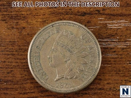 NobleSpirit (JL) Choice BU 1861 Indian Head Cent Nice Luster
