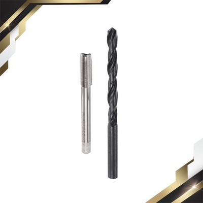 Tap Drill Bit Set 5/16-36 UNS Thread Tap 9/32'' Black Oxide Twist Drill Bit