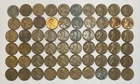 60 - 1C Lincoln Wheat Bronze Cent Coins KM# 132 - All Pictured - F VF XF AU (5)