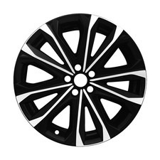Reconditioned Machined and Painted Gloss Black Aluminum Wheel 20 x 8