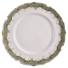 Royal Doulton Fontainebleau Green Dinner Plate 555533