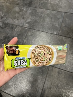 Organic Soba Noodles, Made with Wheat & Buckwheat