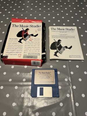 The Music Studio von Activision ~ originalverpackte Atari ST Software sehr guter Zustand