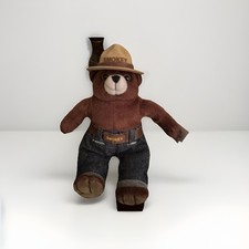 CLASSIC NEW 2000 SMOKEY BEAR 7" PLUSH BY KIDS PREFERRED