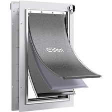 Large Dog Door for Exterior Door Dog Door for Door, Doggie Door with Aluminum...