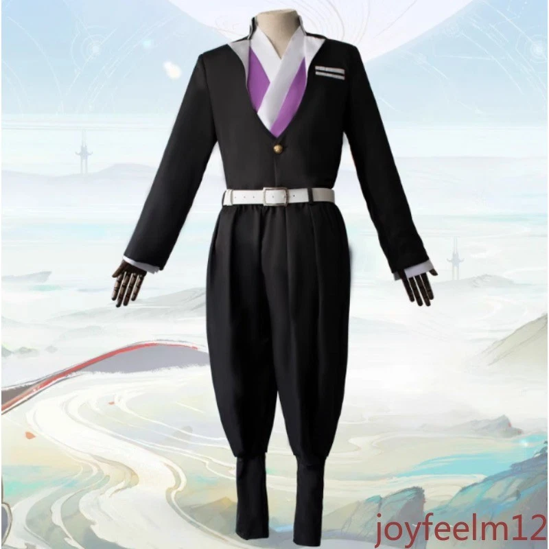 Demon Slayer: Kimetsu No Yaiba Himejima Gyomei Hombre Halloween Juegos con disfraces Disfraz Peluca Foto 4 de 4