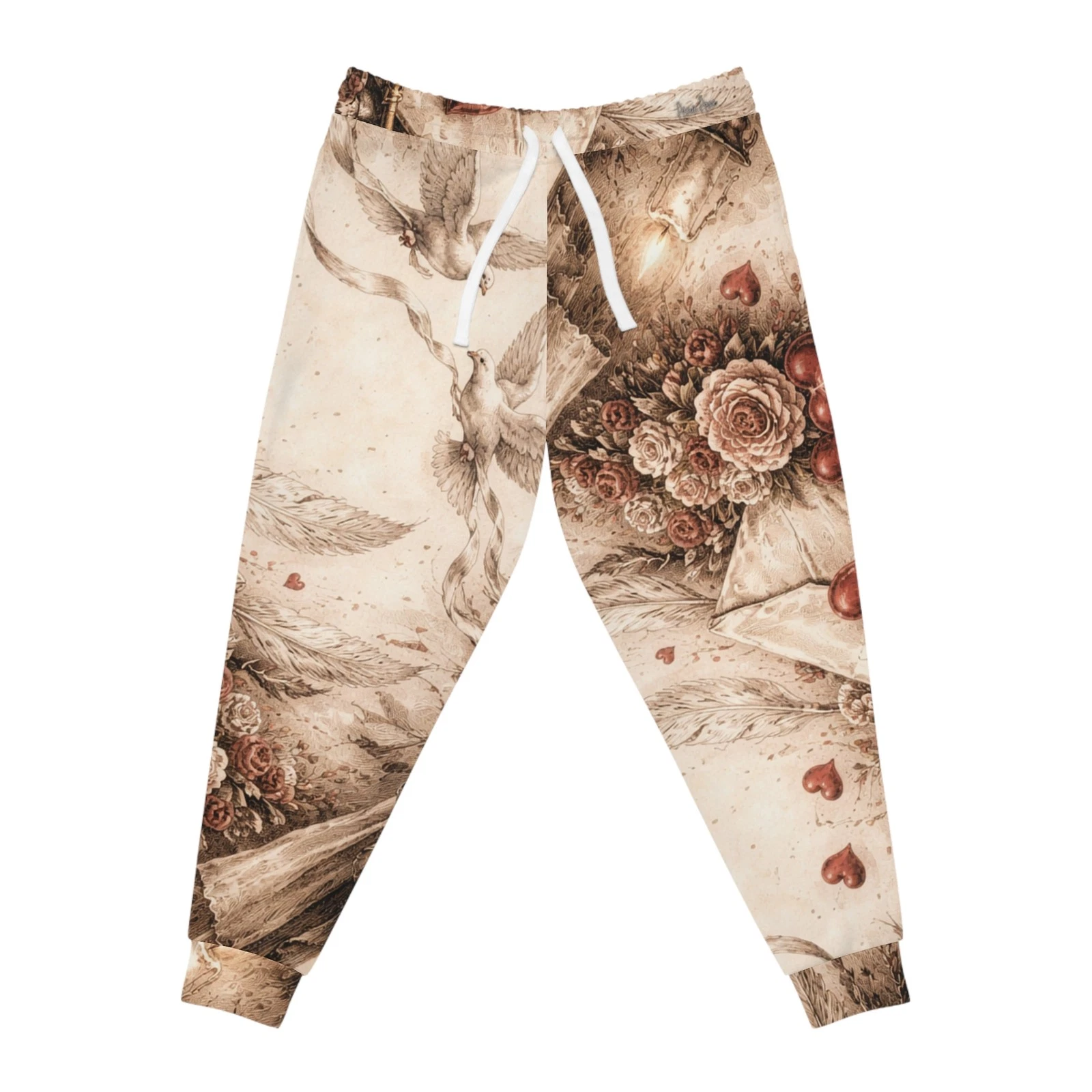 Letters Never Sent Lounge Joggers | Athletic Joggers (AOP)