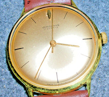 JUNGHANS TRILASTIC 17 Jewels Gut-Zustand 84/S  1958 gebrauchsfertig