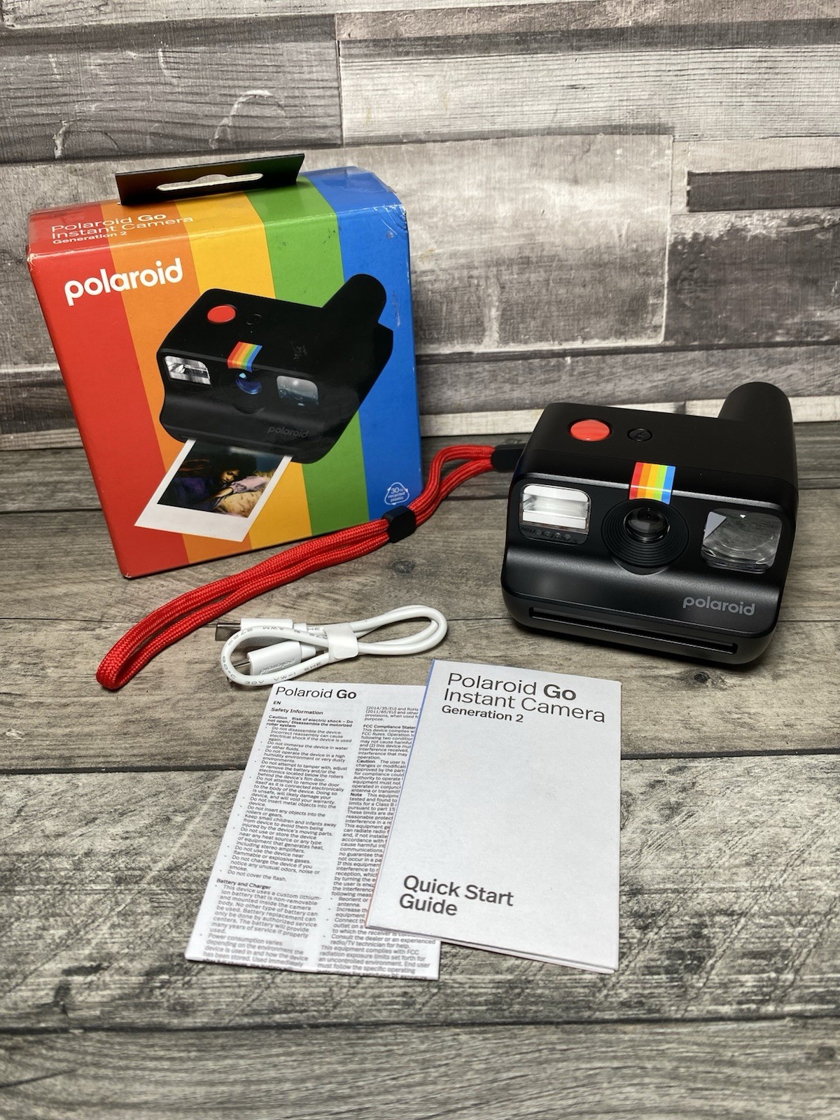 Polaroid Go Gen 2 Instant Camera - Black
