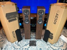 Acoustic Energy AE509 Stereo Speakers Walnut - PAIR - Excellent