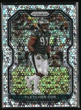 2020 Panini Prizm #174 Fletcher Cox Prizm White Sparkle