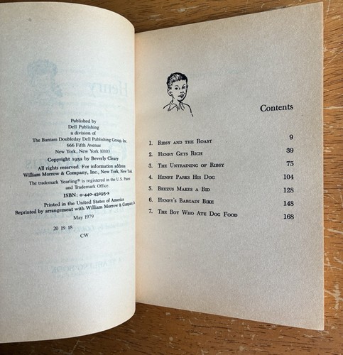 5 Vintage Ramona Quimby & Henry Beverly Cleary Lot Dell Yearling Beezus Ribsy - Picture 11 of 13
