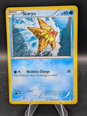 Pokemon TCG Staryu XY Base 33/146 Regular Common English Lightly Played